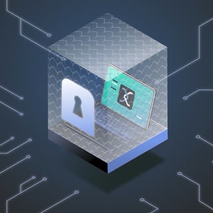 Screensave C-Fence vierkiant