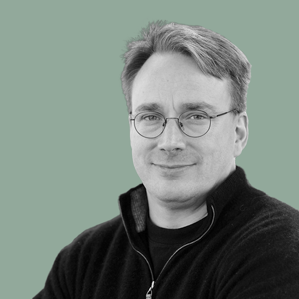Linus_Torvalds_Groen_Cubics